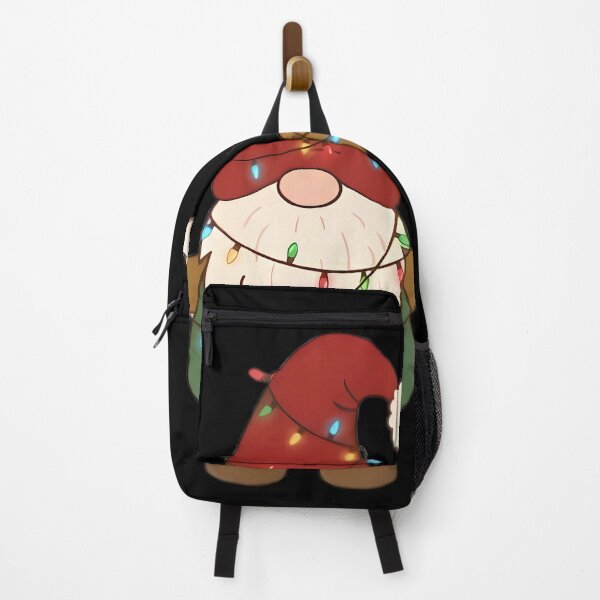 Item preview, Christmas Gnome Tangled in String Lights designed and sold by Linework Studio.
