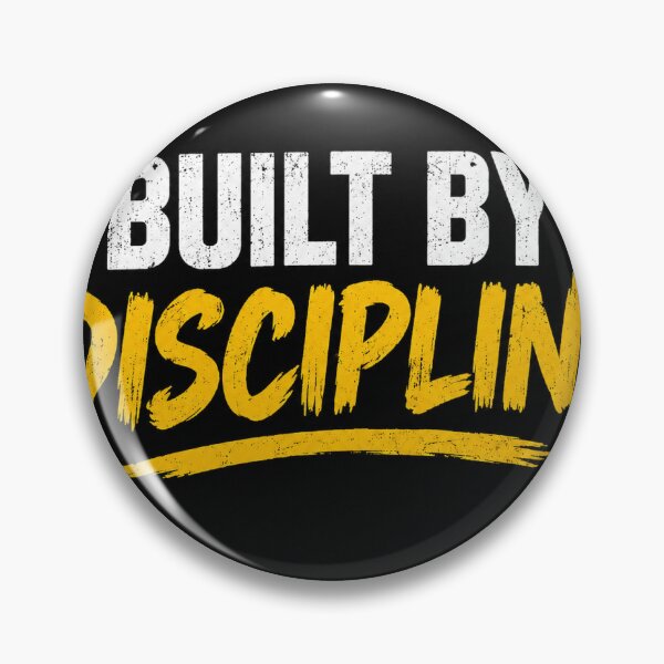 Item preview, Built By Discipline Fitness Quote designed and sold by afmoh123.