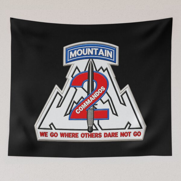 Item preview, 2nd Brigade 10th Mtn Division - Special - 3D - Transparent designed and sold by Military Insignia Products.