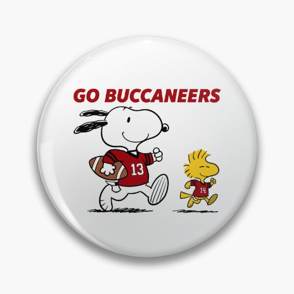 Item preview, Snoopy & Woodstock Tampa Bay Buccaneers Football Retro F678 designed and sold by GLUVY-THEME.