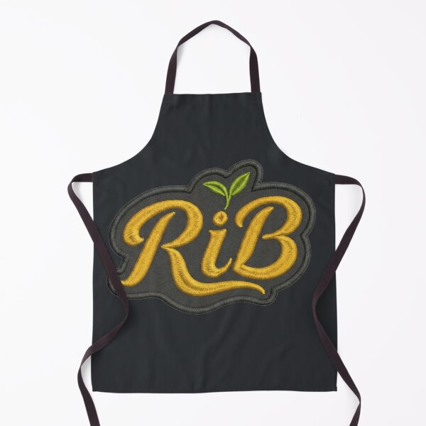 Item preview, Vintage Organic Script RiB Saffron Botanical Emblem designed and sold by Rib-Brand.