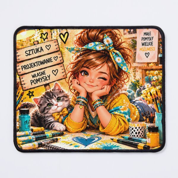 Item preview, Creative Girl – Imagine, Create, Dream designed and sold by MONIKA08 DESIGN.