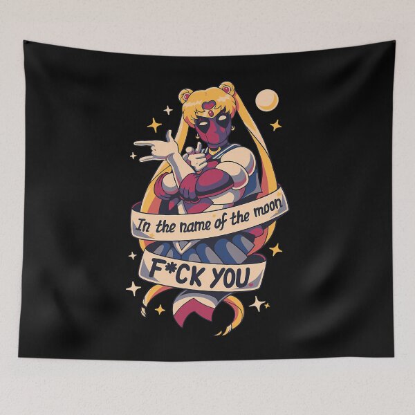 Item preview, Warrior Of Love Name Of The Moon Superhero Kawaii Merc Magical Girl designed and sold by ThePremiumStore.