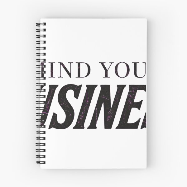 Item preview, MIND YOUR BUSINESS Moroccan Proverb Sidi El Majdoub designed and sold by Quiet Wisdom.