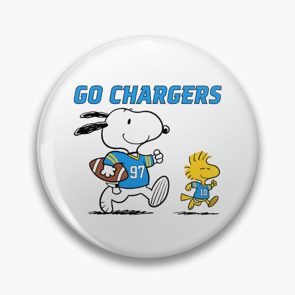Item preview, Snoopy & Woodstock Los Angeles Chargers Football Retro F679 designed and sold by GLUVY-THEME.