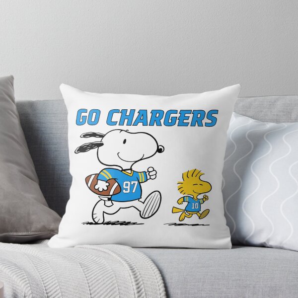Item preview, Snoopy & Woodstock Los Angeles Chargers Football Retro F679 designed and sold by GLUVY-THEME.