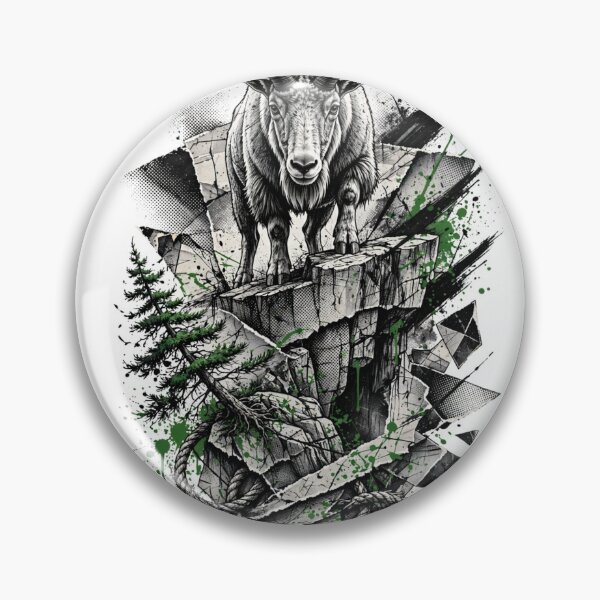 Item preview, Capricorn — The Climb | Trash Polka Zodiac designed and sold by Stoic-Supply-Co.