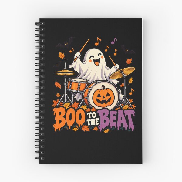 Item preview, Boo to the Beat - Ghost Drummer designed and sold by Good Mood Foundry.