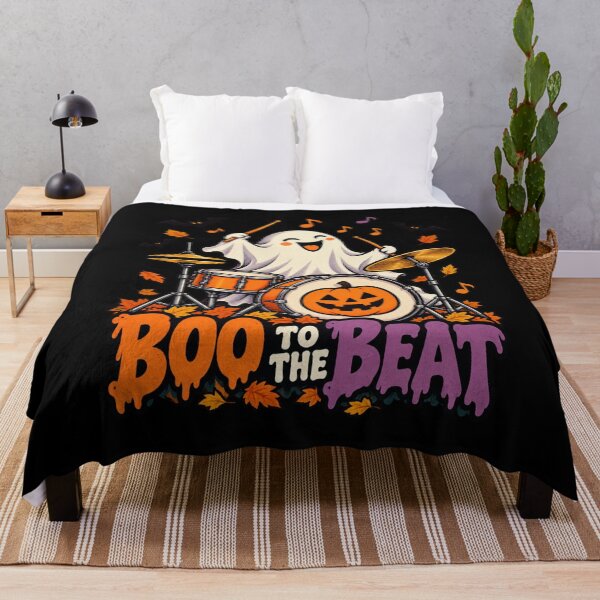 Item preview, Boo to the Beat - Ghost Drummer designed and sold by Good Mood Foundry.