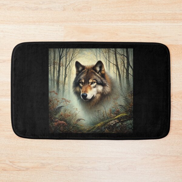 Item preview, The Wolf - Silent Call of the Forest designed and sold by LegademaArt.