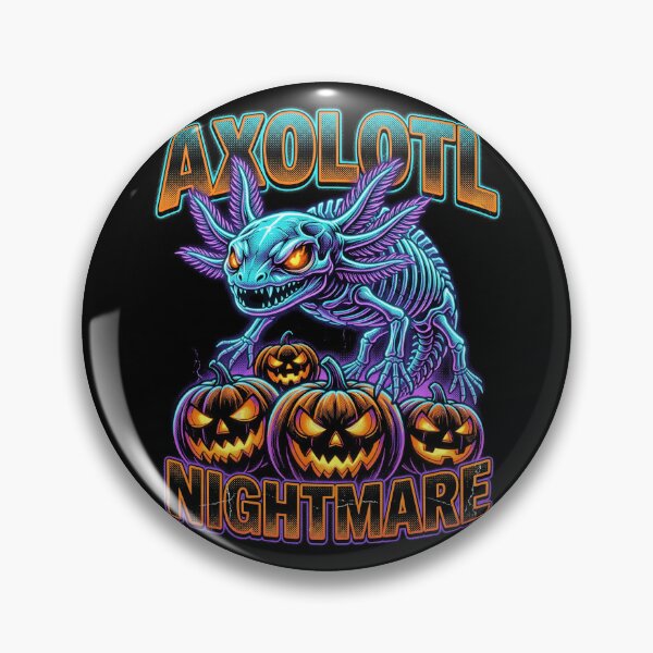Item preview, Axolotl Skeleton Halloween 90s Vintage Bootleg Art designed and sold by MTRBSK11.