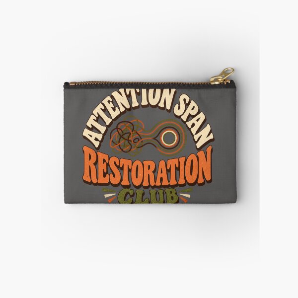 Item preview, Attention Span Restoration Club – Vintage Offline Hobby designed and sold by Golden Era Studio.