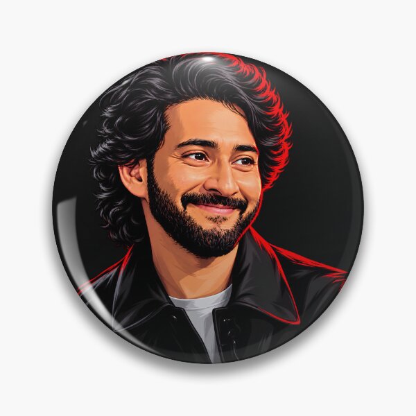 Item preview, Mahesh Babu Fan Art | Superstar Mahesh Babu Portrait | Telugu Cinema Tollywood Design designed and sold by lexxclothing.