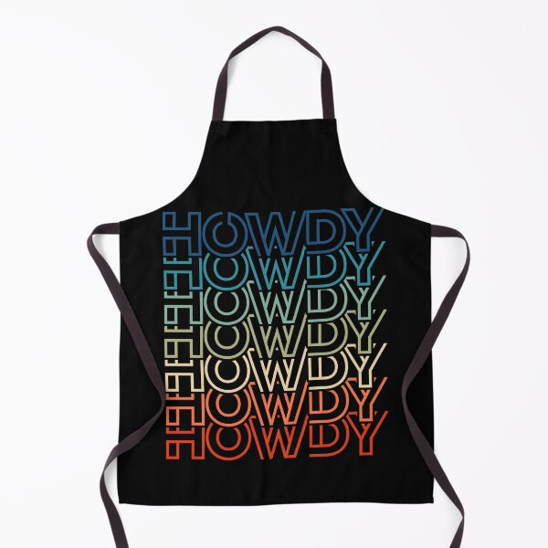 Item preview, Howdy Retro Western Typography Vintage Cowboy Sunset Text designed and sold by JRRTs.