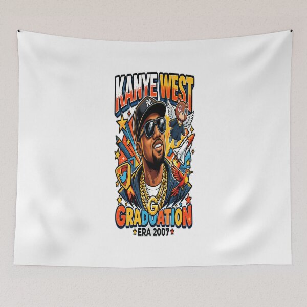 Item preview, Kanye West Graduation Era 2007 – Retro Hip Hop Fan Design designed and sold by ActionForge.