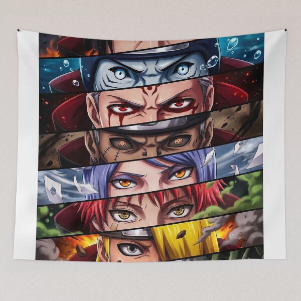 Item preview, Naruto Fan Art Featuring - Nagato/Pain, Itachi, Kisame, Zabuza, Madara & More HIGH-QUALITY designed and sold by ShawnMorrisDesigns.