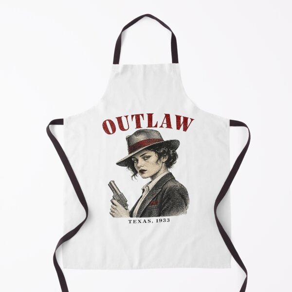 Item preview, Outlaw Vintage Halftone Female Portrait 1930s designed and sold by Art&Fun.