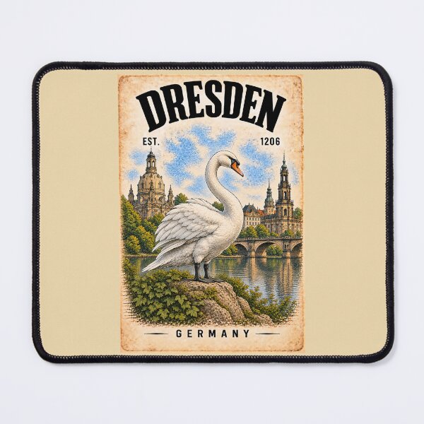 Item preview, Dresden Vintage Germany Swan designed and sold by CUBE2024.