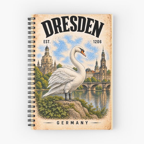 Item preview, Dresden Vintage Germany Swan designed and sold by CUBE2024.