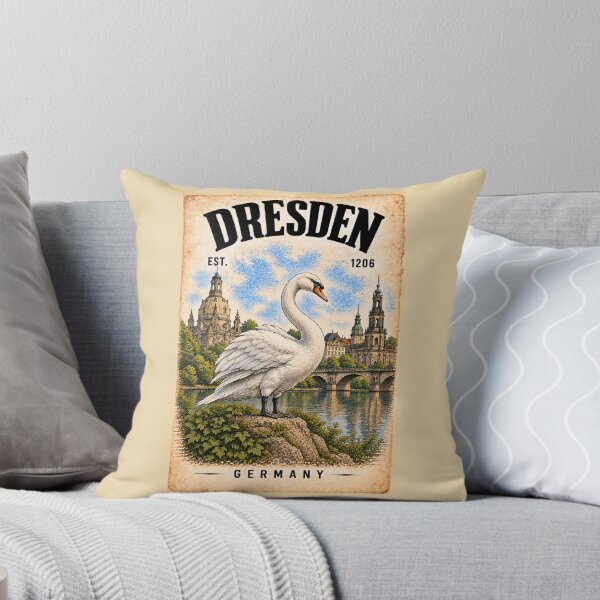 Item preview, Dresden Vintage Germany Swan designed and sold by CUBE2024.