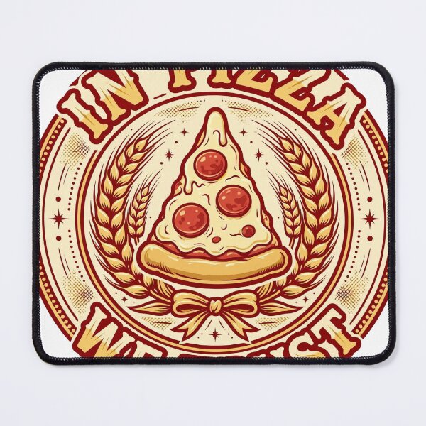 Item preview, in-pizza-we-trust-funny designed and sold by samimouhdi.