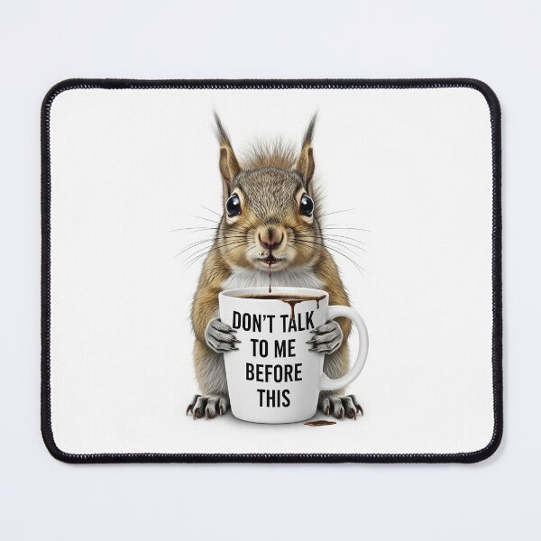 Item preview, Coffee Squirrel – Funny Morning Caffeine Humor designed and sold by Apex Designs.