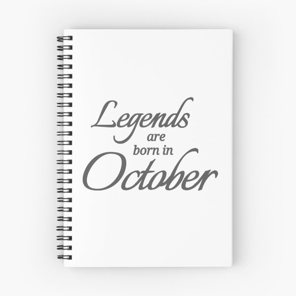 Item preview, Legends Are Born In October designed and sold by Urban Anomaly.