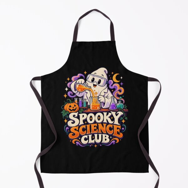 Item preview, Spooky Science Club - Ghost Scientist designed and sold by Good Mood Foundry.