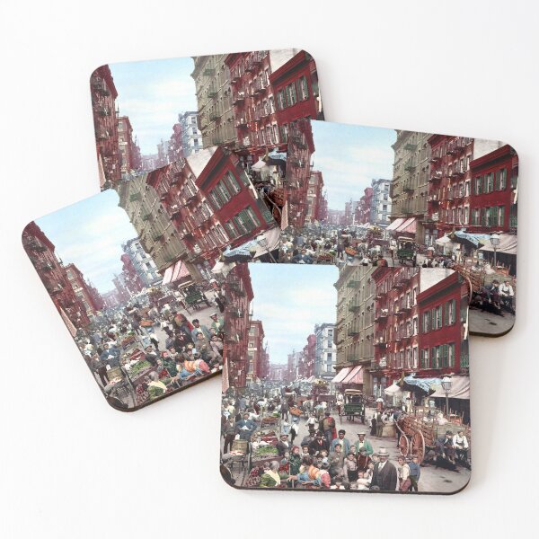 Item preview, Mulberry Street New York City circa 1900 designed and sold by Jon-Baran.