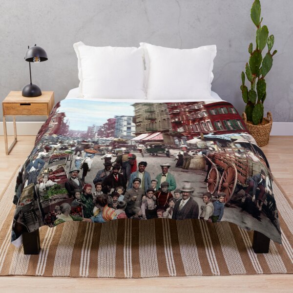 Item preview, Mulberry Street New York City circa 1900 designed and sold by Jon-Baran.