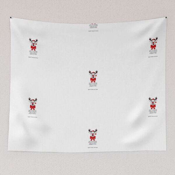 Item preview, Hello from Rudolph. designed and sold by sanctuarywear.