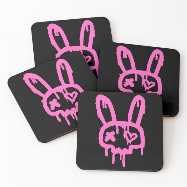 Item preview, Pink Bunny Graffiti Art Punk Streetwesr Style designed and sold by Super Neon Pixels .
