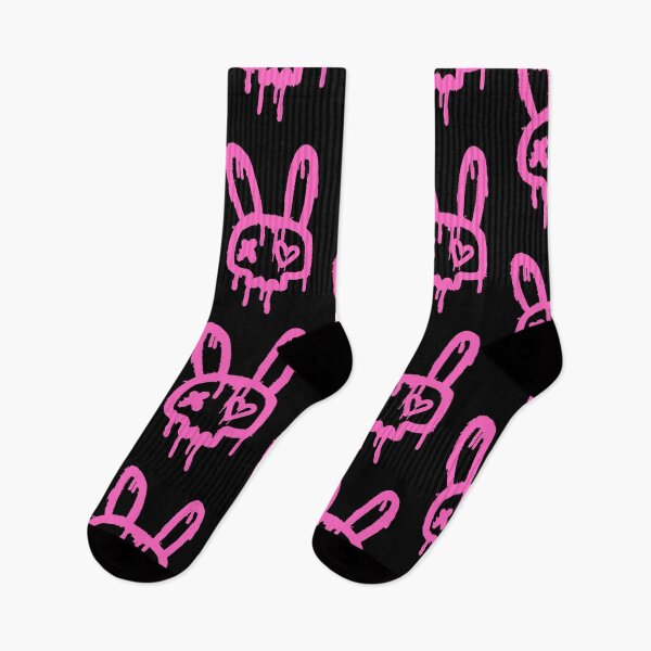 Item preview, Pink Bunny Graffiti Art Punk Streetwesr Style designed and sold by Super Neon Pixels .