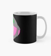 Heavy Metal Raumschiff / Starship schwarzer Umriss, Farbfüllung Tasse