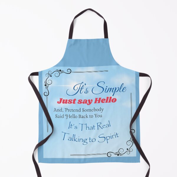 Item preview, It's Simple - Just Say Hello - How to Talk to Spirit designed and sold by TalkingToSpirit.