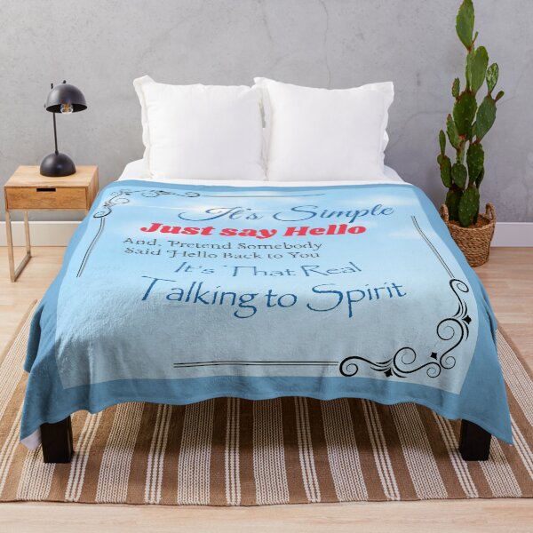 Item preview, It's Simple - Just Say Hello - How to Talk to Spirit designed and sold by TalkingToSpirit.