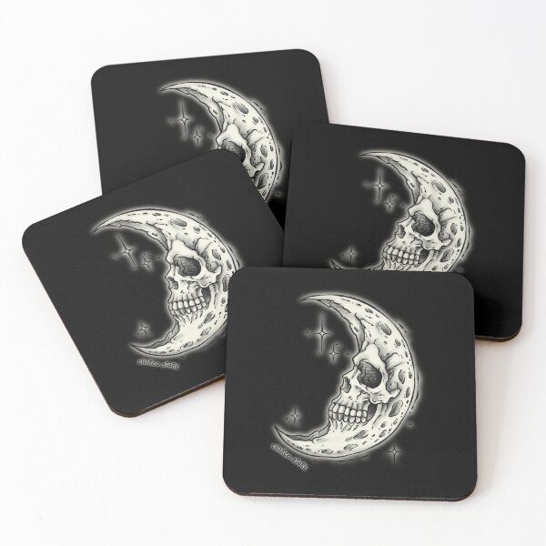 Item preview, Halloween | Skull Moon – Dead of Night designed and sold by Charco.Store – Bold Expressive Graphics & Alt Streetwear Art.