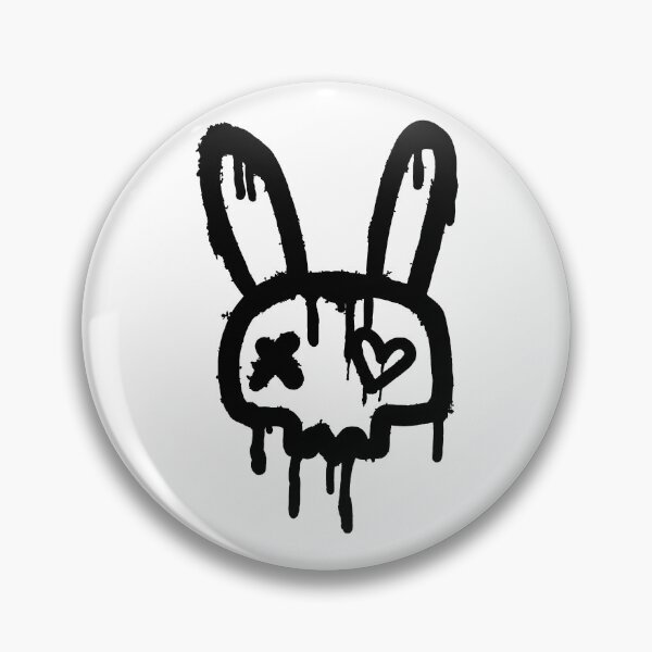 Item preview, Bunny Graffiti Art Punk Streetwesr Style designed and sold by Super Neon Pixels .