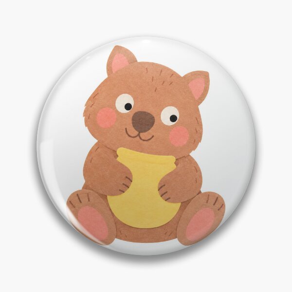Item preview, Wombat with a Music Pouch designed and sold by The-Art-of-D.