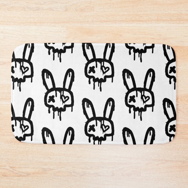 Item preview, Bunny Graffiti Art Punk Streetwesr Style designed and sold by Super Neon Pixels .