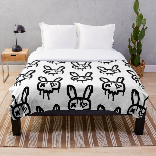 Item preview, Bunny Graffiti Art Punk Streetwesr Style designed and sold by Super Neon Pixels .