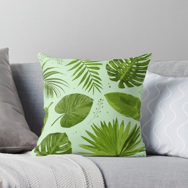 Item preview, Tropical Jungle Leaves Pattern Green Monstera & Palm Botanical designed and sold by JRRTs.