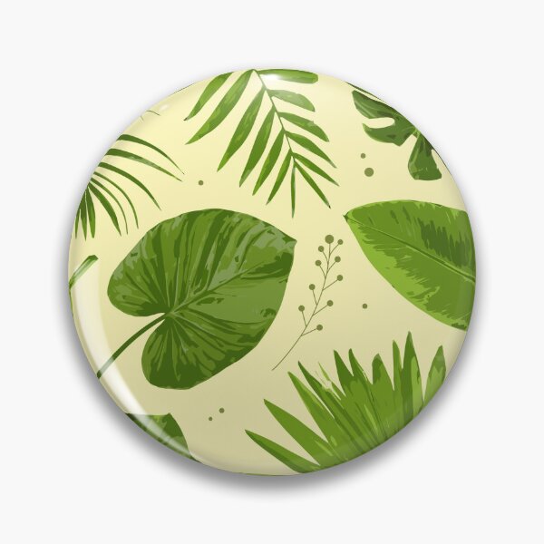 Item preview, Tropical Jungle Leaves Pattern Green Monstera & Palm Botanical designed and sold by JRRTs.