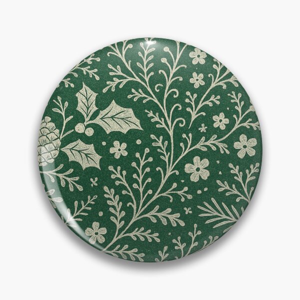 Item preview, Evergreen Lace // Winter Botanica designed and sold by Cole Design Works.