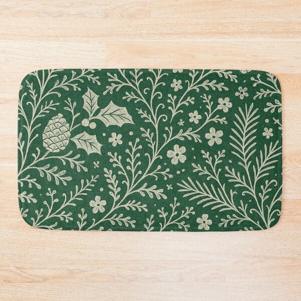 Item preview, Evergreen Lace // Winter Botanica designed and sold by Cole Design Works.