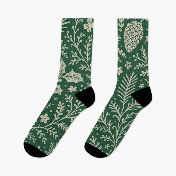 Item preview, Evergreen Lace // Winter Botanica designed and sold by Cole Design Works.