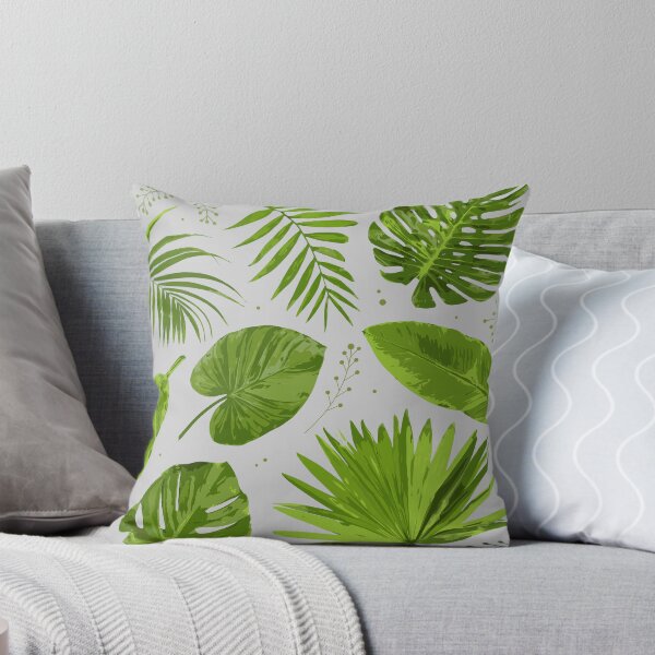 Item preview, Tropical Jungle Leaves Pattern Green Monstera & Palm Botanical designed and sold by JRRTs.