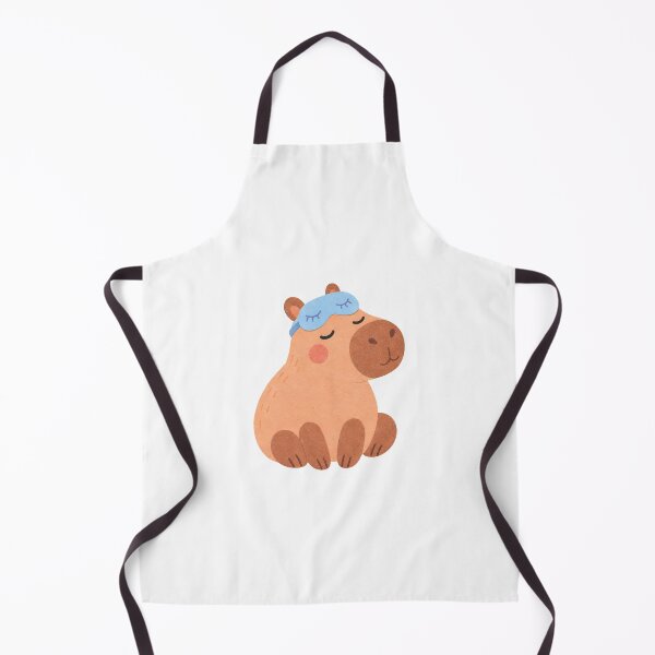 Item preview, Capybara with a Sleep Mask designed and sold by The-Art-of-D.