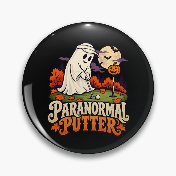 Item preview, Paranormal Putter Halloween - Golf Ghost designed and sold by Good Mood Foundry.