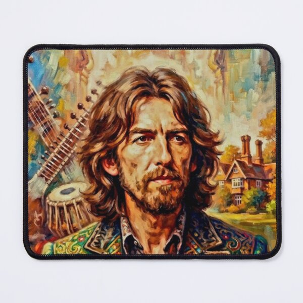 Item preview, Living in the Material World Music Documentary Fine Art Tribute designed and sold by Art's Diner.